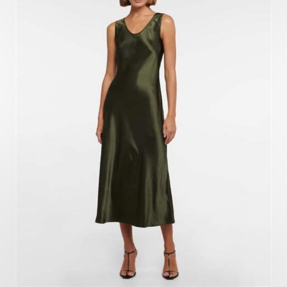 Max Mara Leisure Ares satin dress - Picture 1 of 3